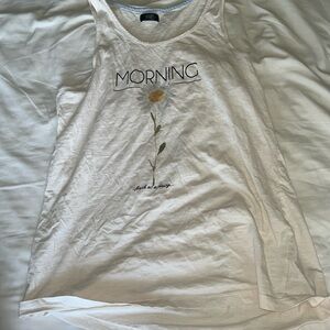 (S-M) Floral Tank Top